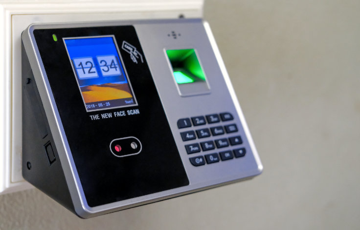 Biometrisches Terminal zur Zeiterfassung