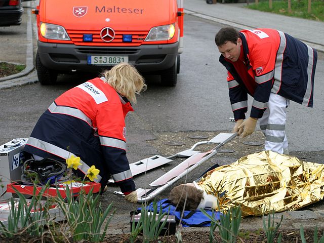 Rettungsdienst im Einsatz